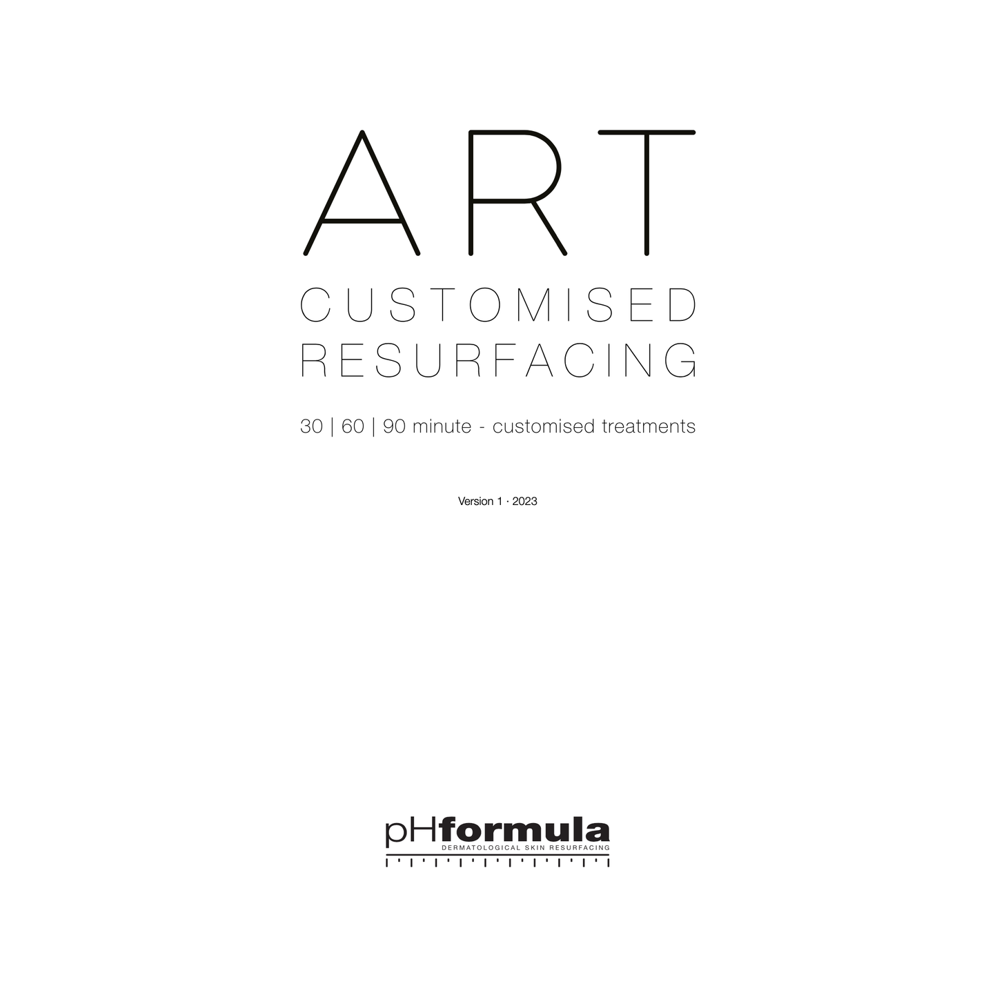 ART Customised Resurfacing Workbook