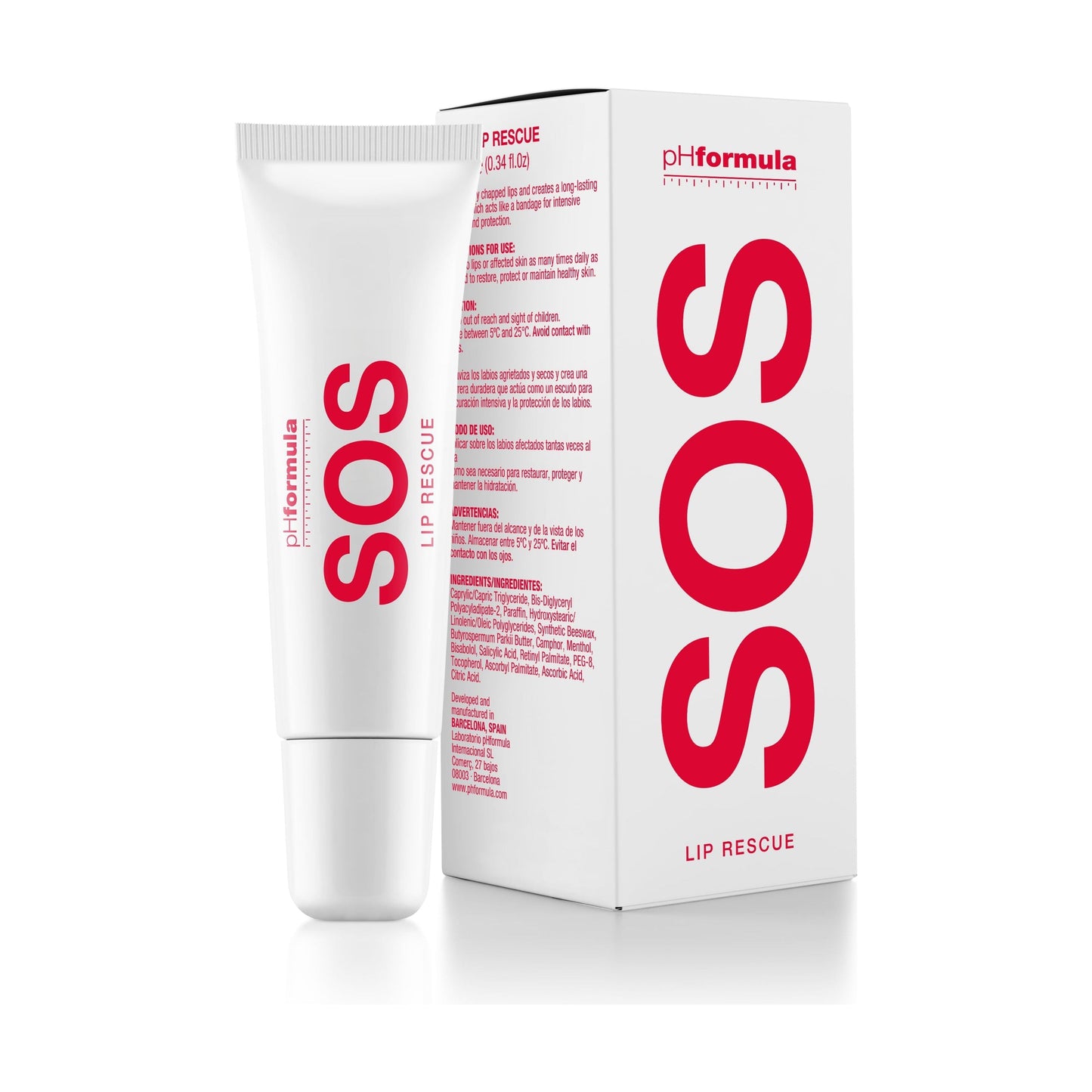 S.O.S Lip Rescue 10ml Tube